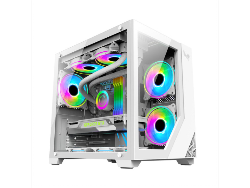 Gabinete Gamer Digoo Aquar Mid-tower Itx M-atx Usb 3.0 Vidro